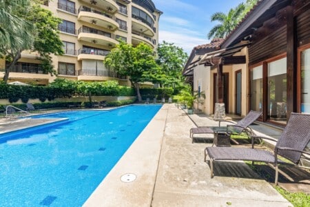 Hermosa del Mar offers 2 pools, a gym and a kids play area